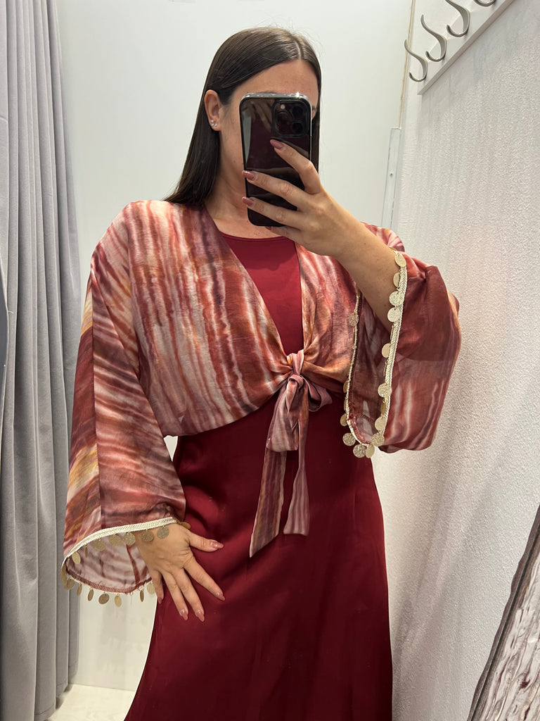 HaveOne•Camicetta crop fantasia