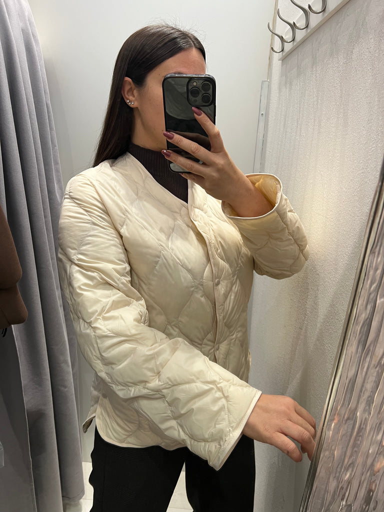 BLK30 HaveOne•Trapuntino piumino panna/beige