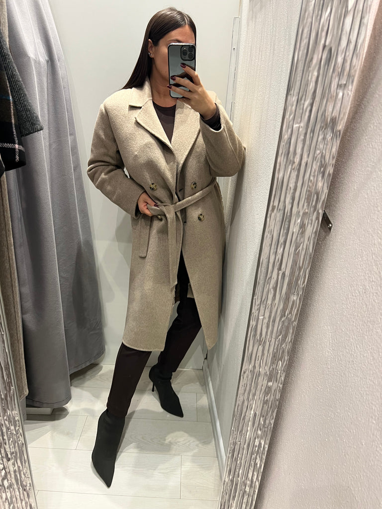 ViCOLO•Cappotto cappuccio removibile inserti piumino