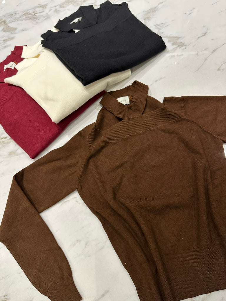 Susy Mix•Maglioncino cut-out•Più colori