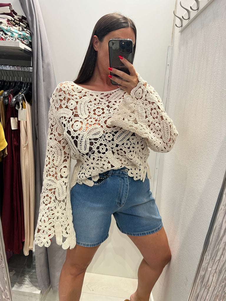 MSS💥HaveOne•Shorts in jeans con risvolto
