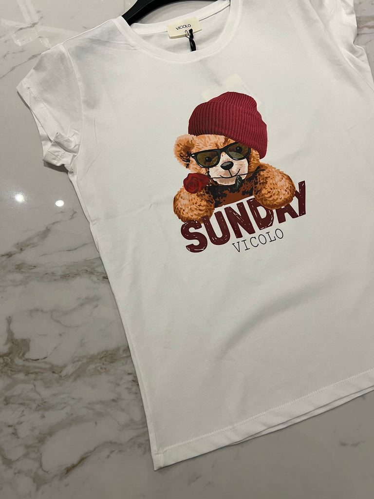 ViCOLO•T-shirt Teddy sunday