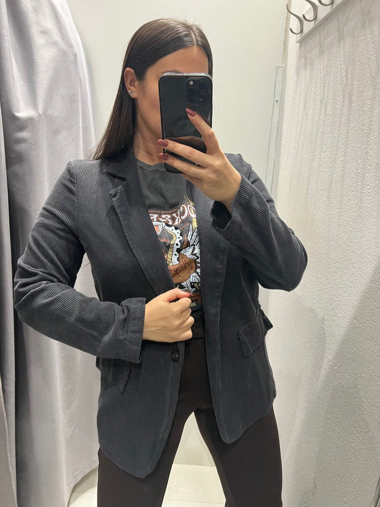 BLK30 HaveOne•Giacca a costine di velluto•Più colori