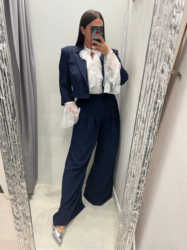 IMPERIAL•Pantalone palazzo blu