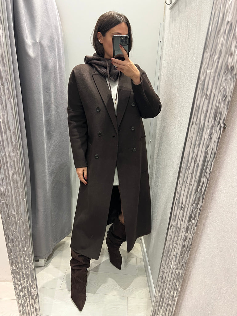 Susy Mix•Balaclava misto lana con laccio