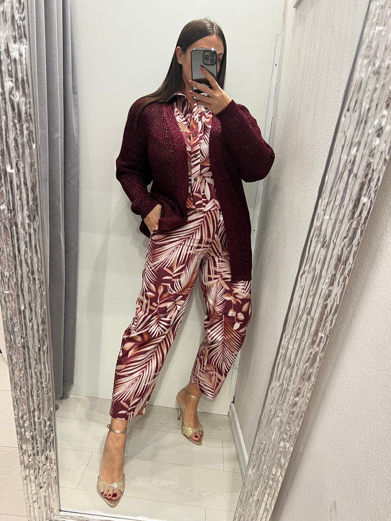 KONTATTO•Cardigan in lurex•Più colori