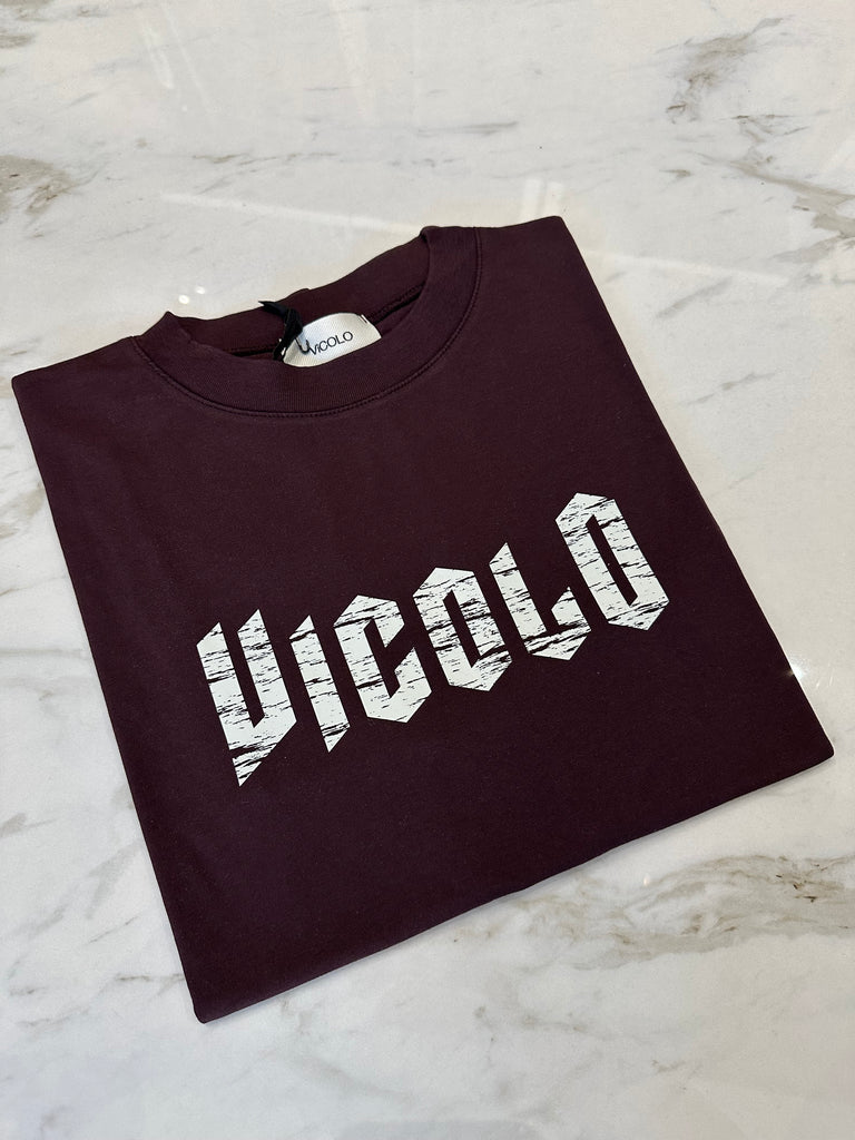 ViCOLO•T-shirt over scritta ViCOLO