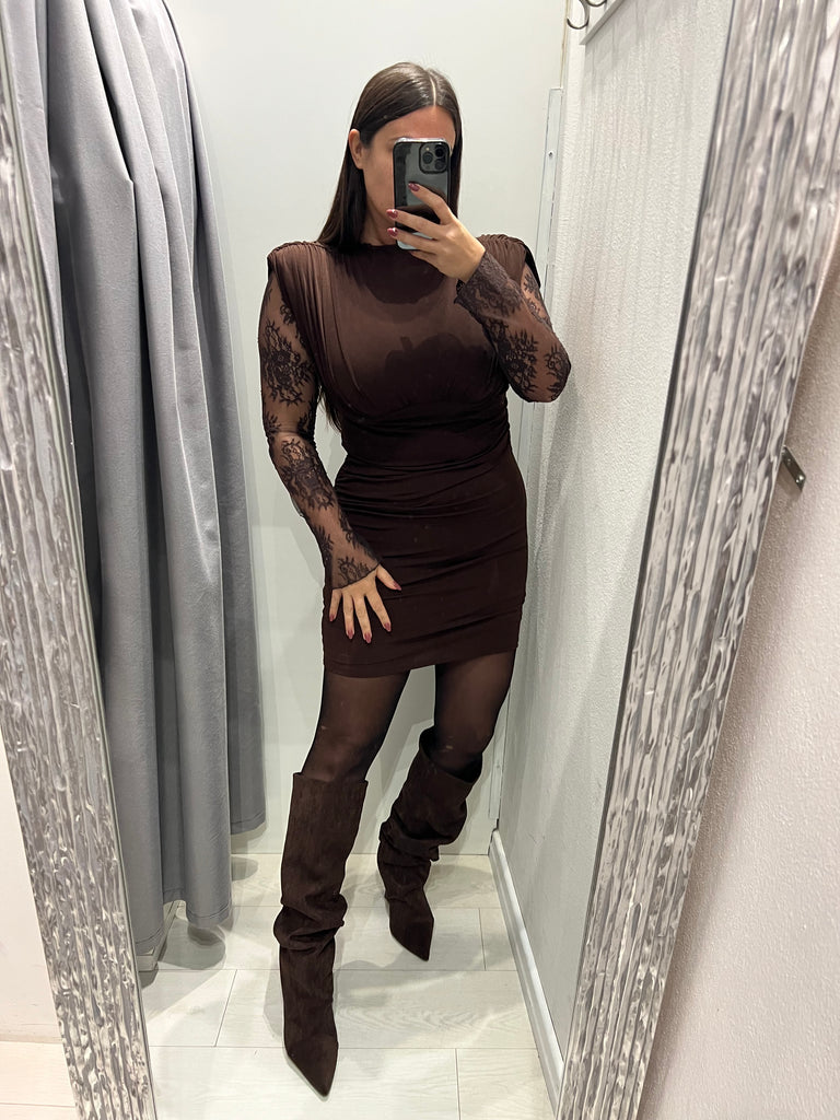 ViCOLO•Abitino tubino elasticizzato Moro