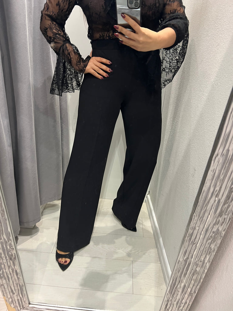 IMPERIAL•Pantalone best nero elastico