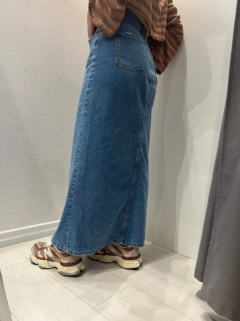 MSS💥ViCOLO•Gonna lunga in jeans jodie