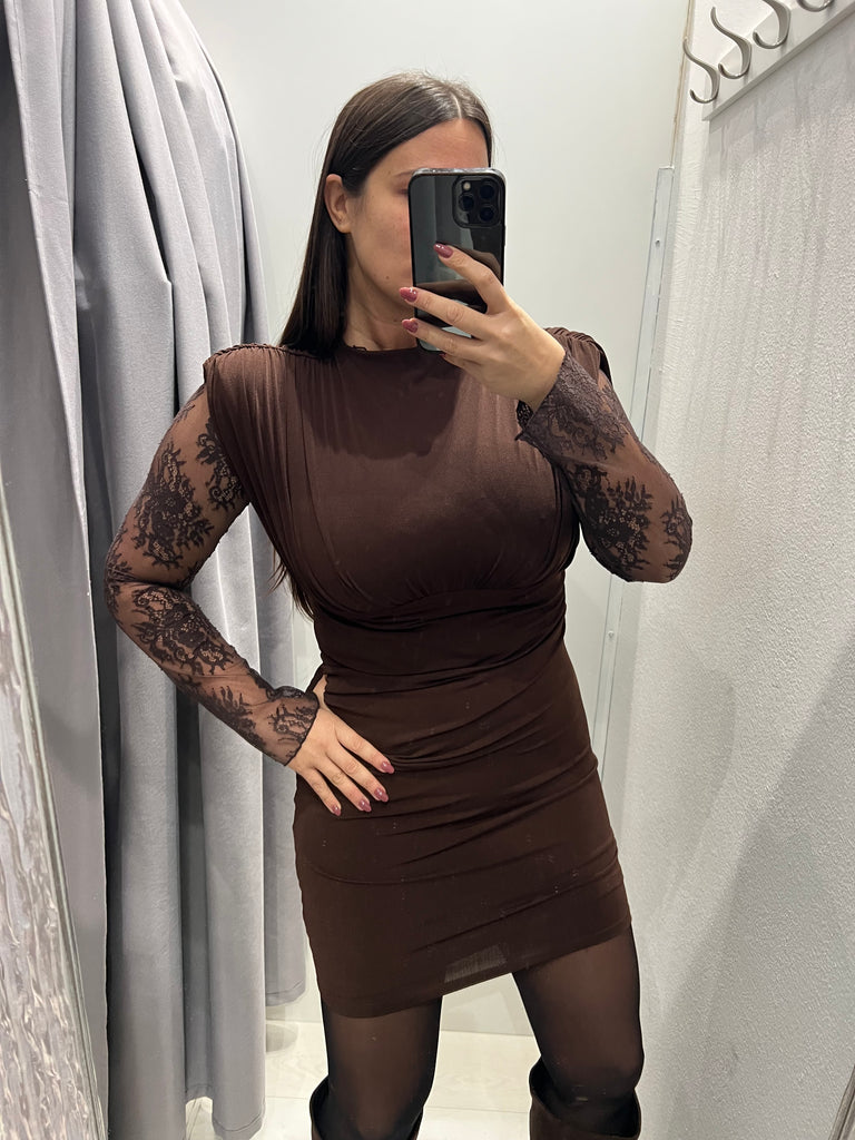 ViCOLO•Abitino tubino elasticizzato Moro