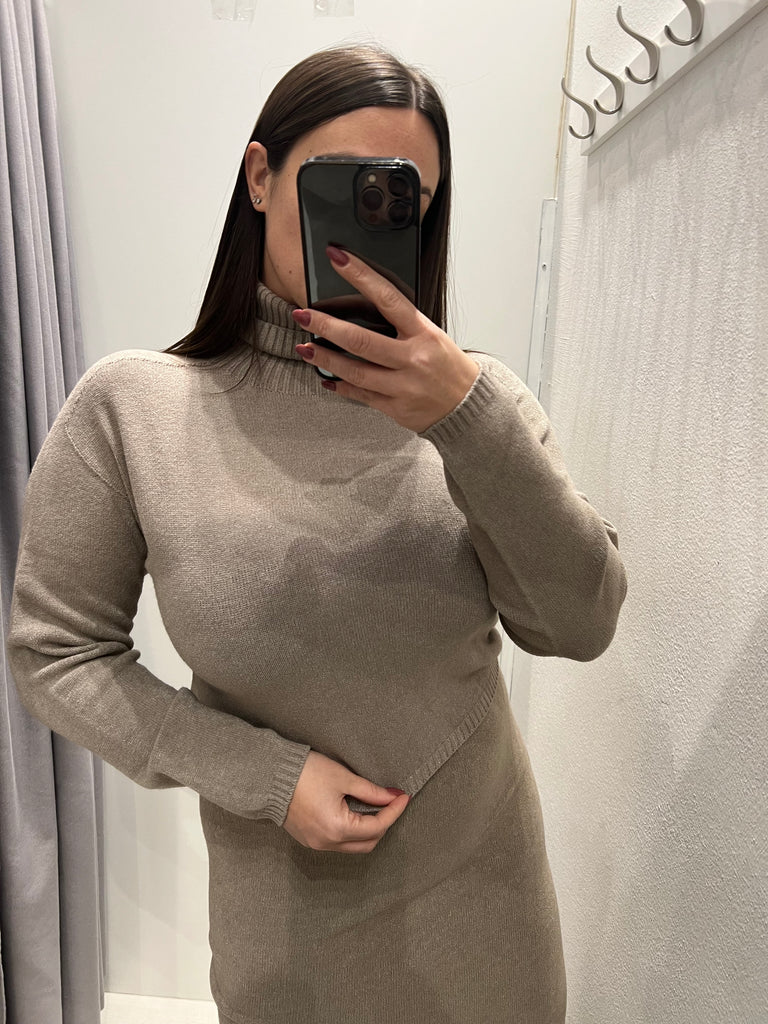 KONTATTO•Dolcevita crop misto angora•Più colori