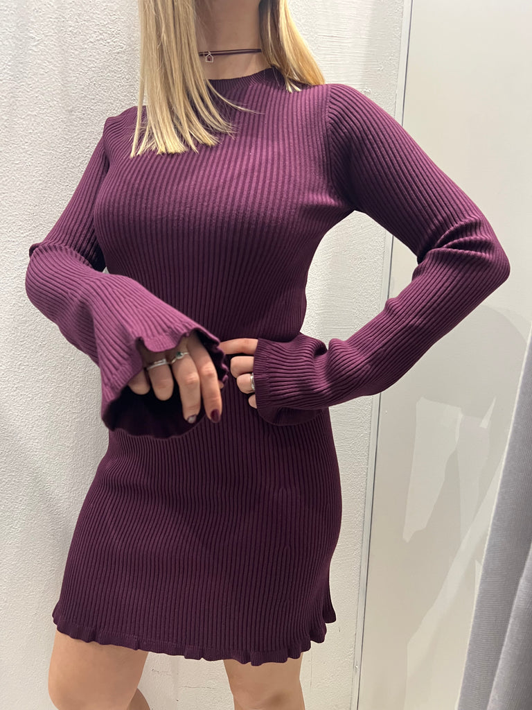 KONTATTO•Abitino cappettine a costine•Più colori