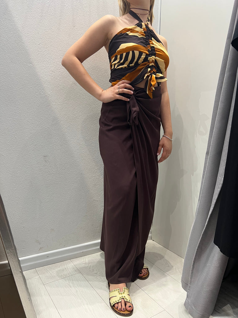MSS💥HaveOne•Top coulisse stampa etnica