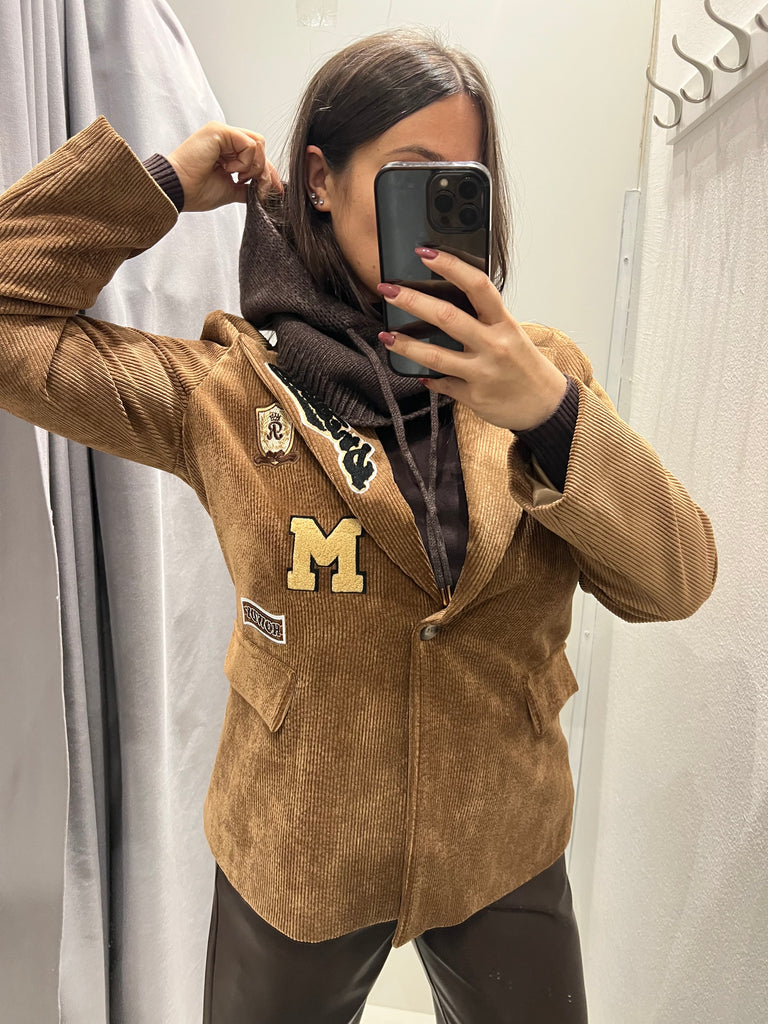 Susy Mix•Balaclava misto lana con laccio