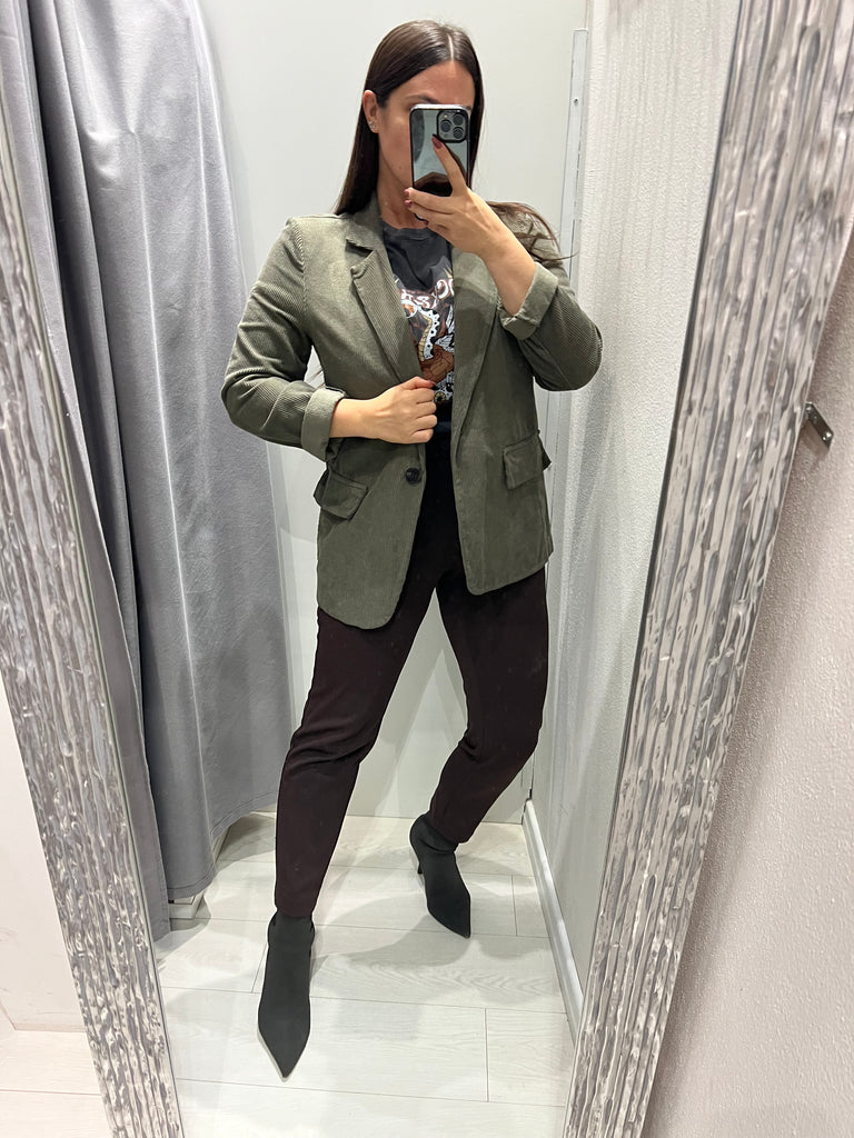 BLK30 HaveOne•Giacca a costine di velluto•Più colori