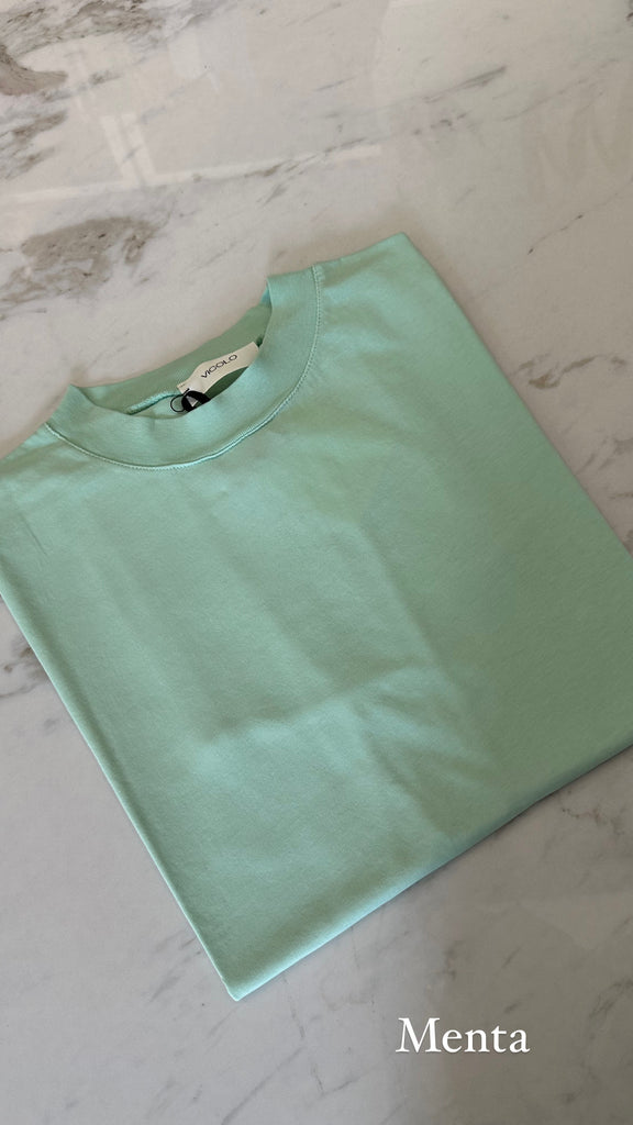EVER ViCOLO•T-shirt over in cotone•Più colori