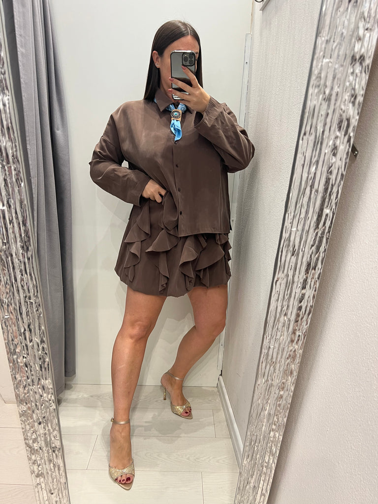 MSS💥HaveOne•Camicia moro con bandana