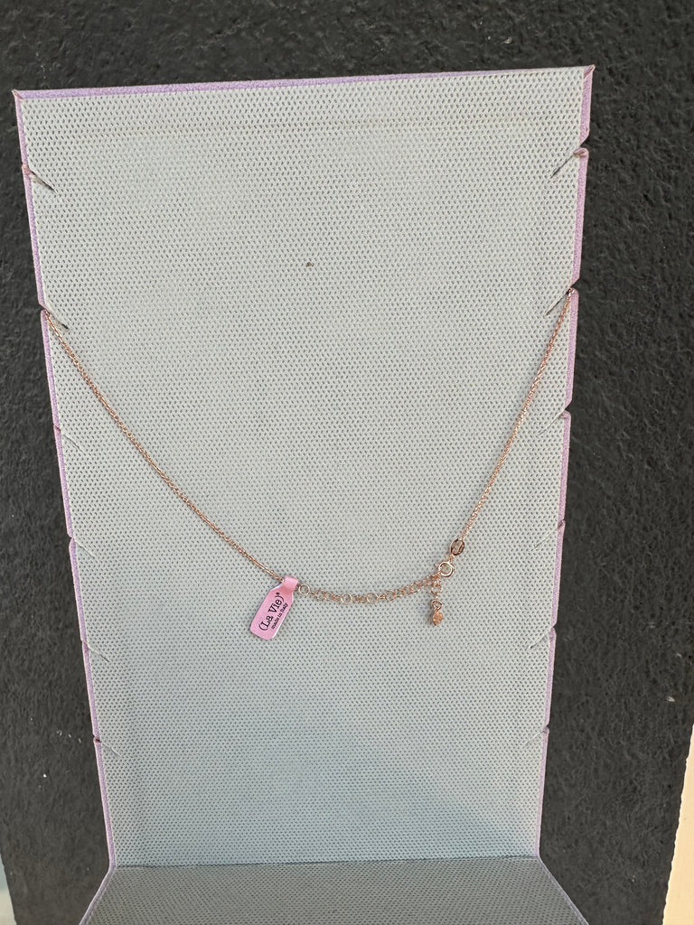 La Vie•Collana girocollo casina cuore rosso