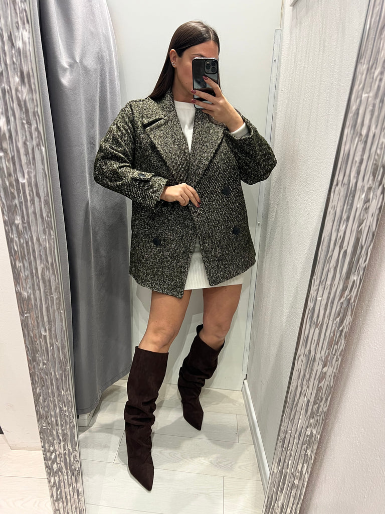 LUMINA•Cappotto ovetto doppiopetto•Più colori