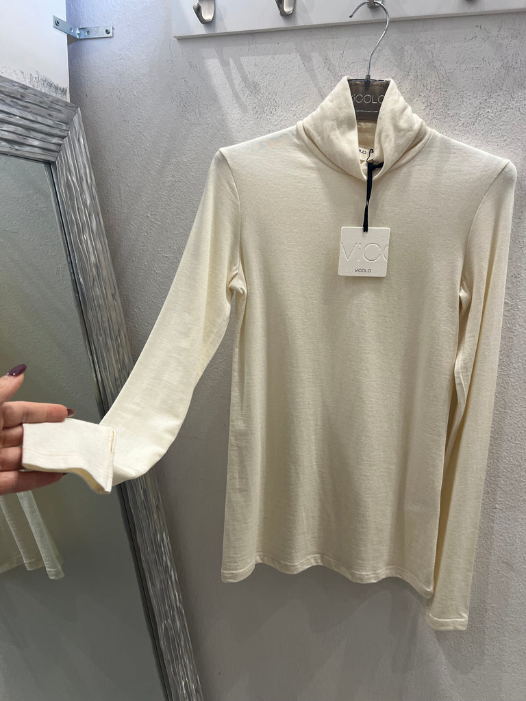 ViCOLO•Dolcevita lanetta con guantino•Più colori