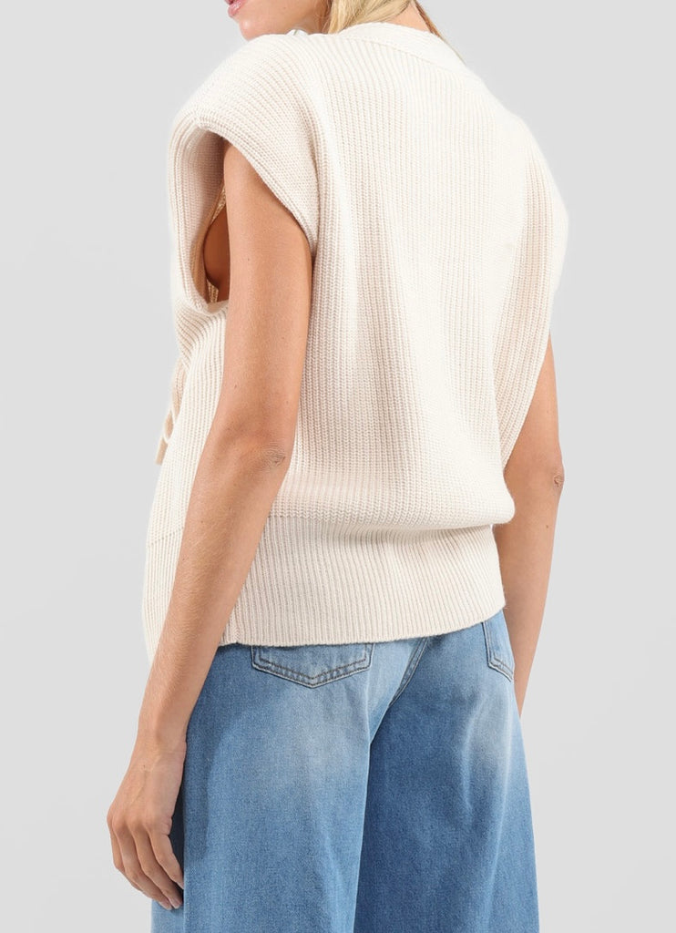 BLK30 HaveOne•Gilet spallotte e bottoni•Più colori