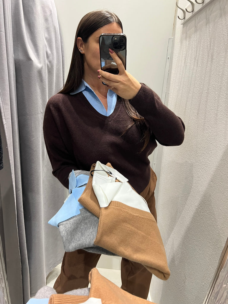 Souvenir•Maglioncino colletto•Più colori