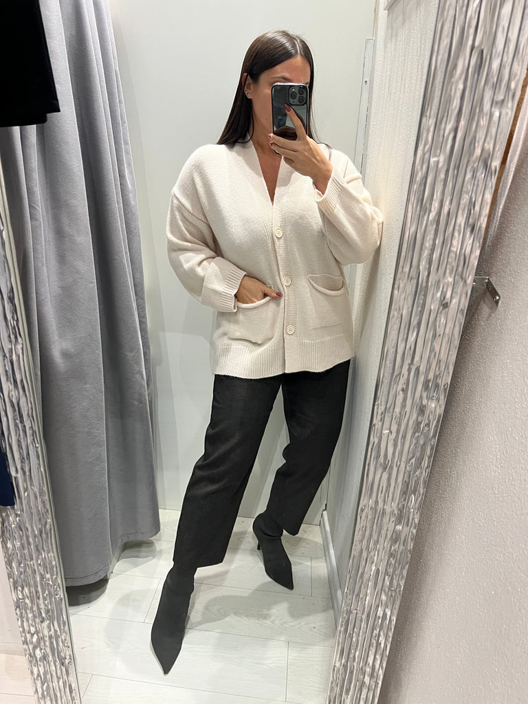 BLK30 HaveOne•Cardigan burro tigre dietro Dreamer