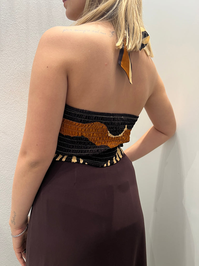 MSS💥HaveOne•Top coulisse stampa etnica