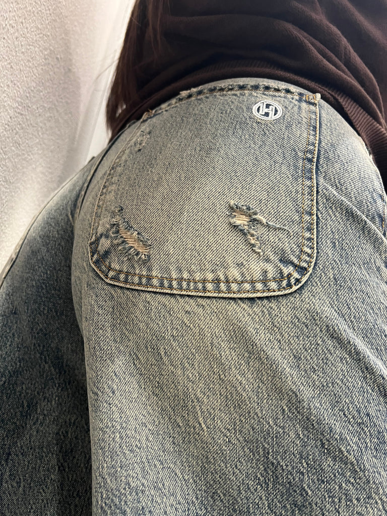 HaveOne•Jeans Bella lavaggio thè