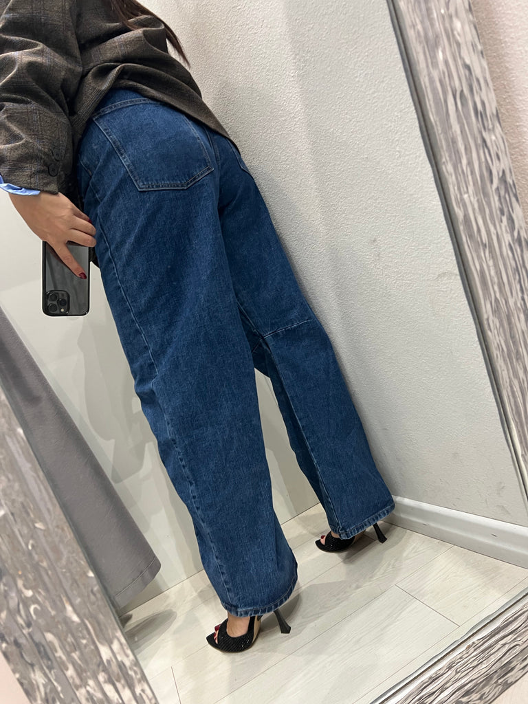 LUMINA•Jeans barrel blu