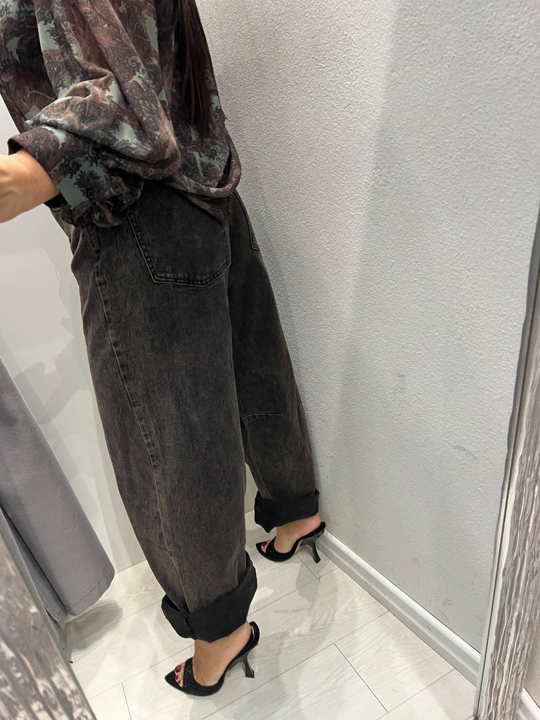 LUMINA•Jeans barrel moro
