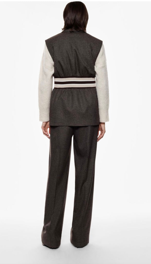 IMPERIAL•Pantalone a palazzo dettaglio a righe