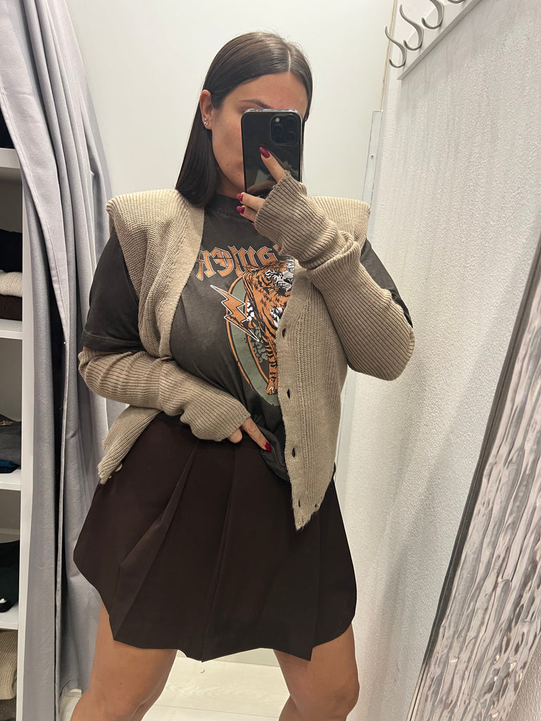 HaveOne•Gilet spallotte e rotture con manicotti•Più colori