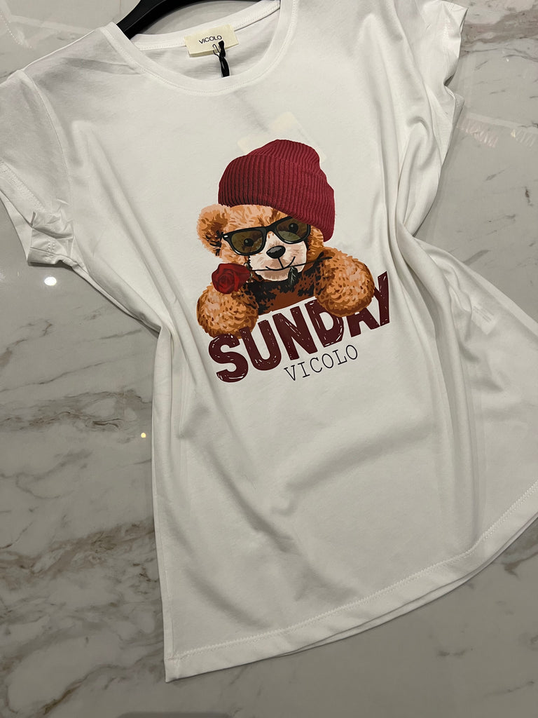 ViCOLO•T-shirt Teddy sunday