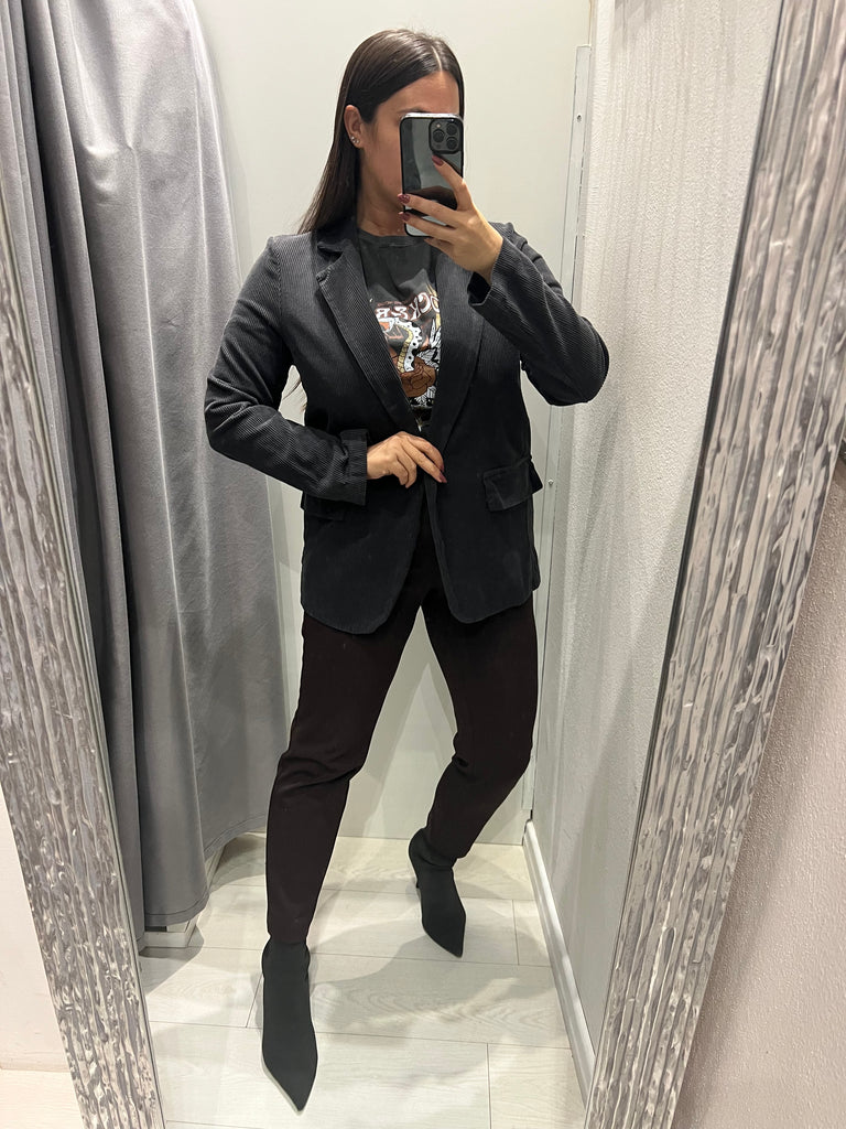 BLK30 HaveOne•Giacca a costine di velluto•Più colori