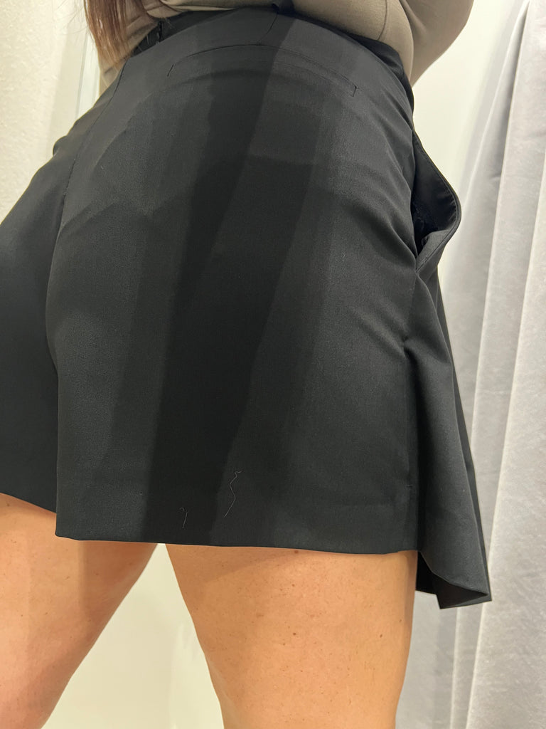 IMPERIAL•Gonna pantaloncino nero