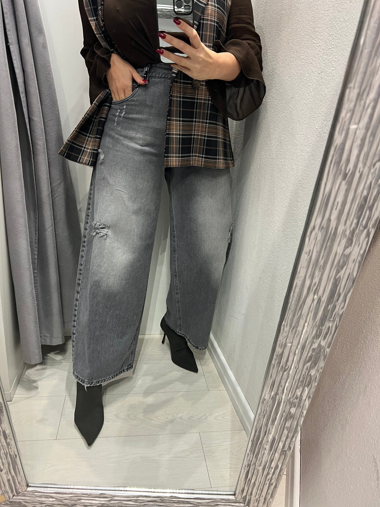 HaveOne•Jeans Bella grigio slavato