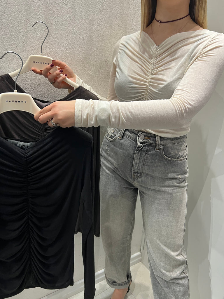 HaveOne•Maglia arriccio misto cashmere•Più colori