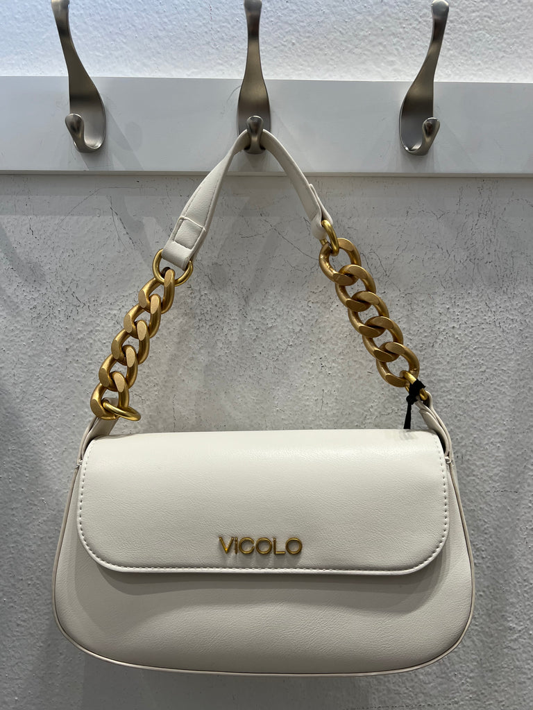 ViCOLO•Borsa Piccadilly catena oro•Più colori