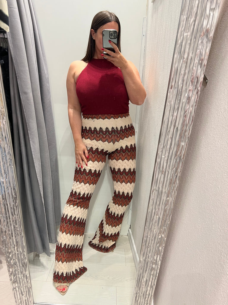 🚨KONTATTO•Canotta top maglia a costine scollo americana•Più colori