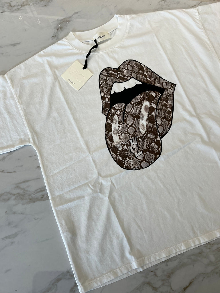 ViCOLO•T-shirt over snake Rolling
