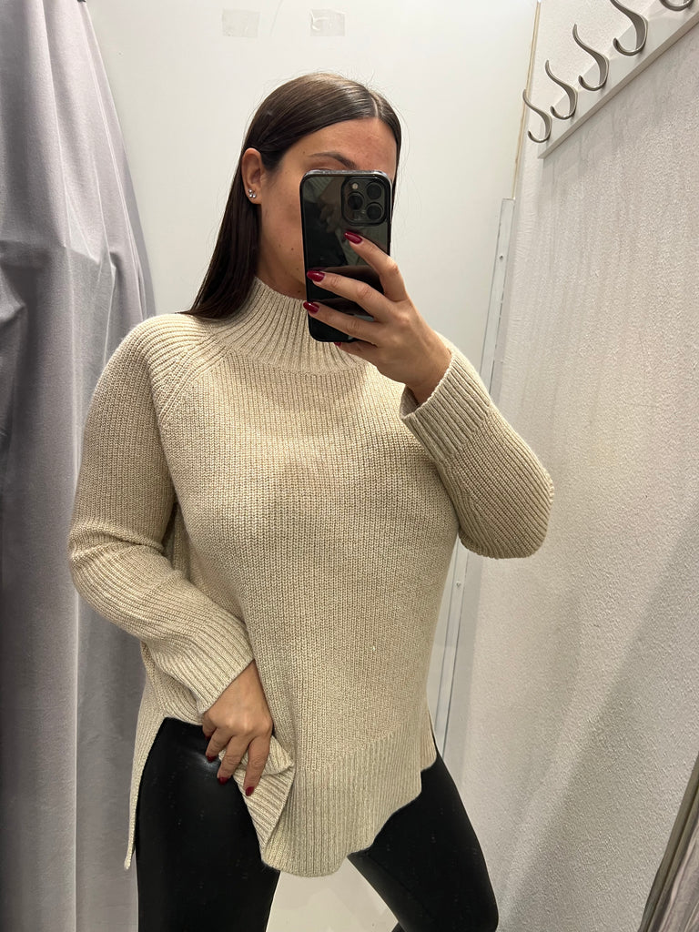 KONTATTO•Maxi lupetto spacchetti con lurex•Più colori