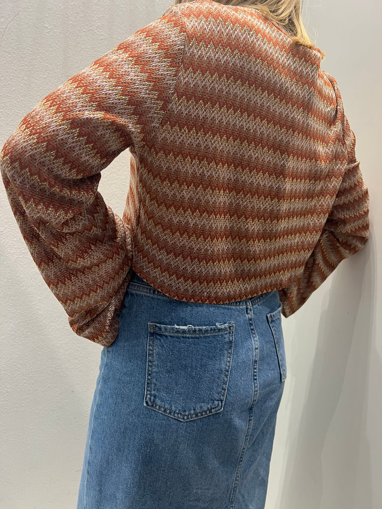 HaveOne•Camicetta stampa missoni