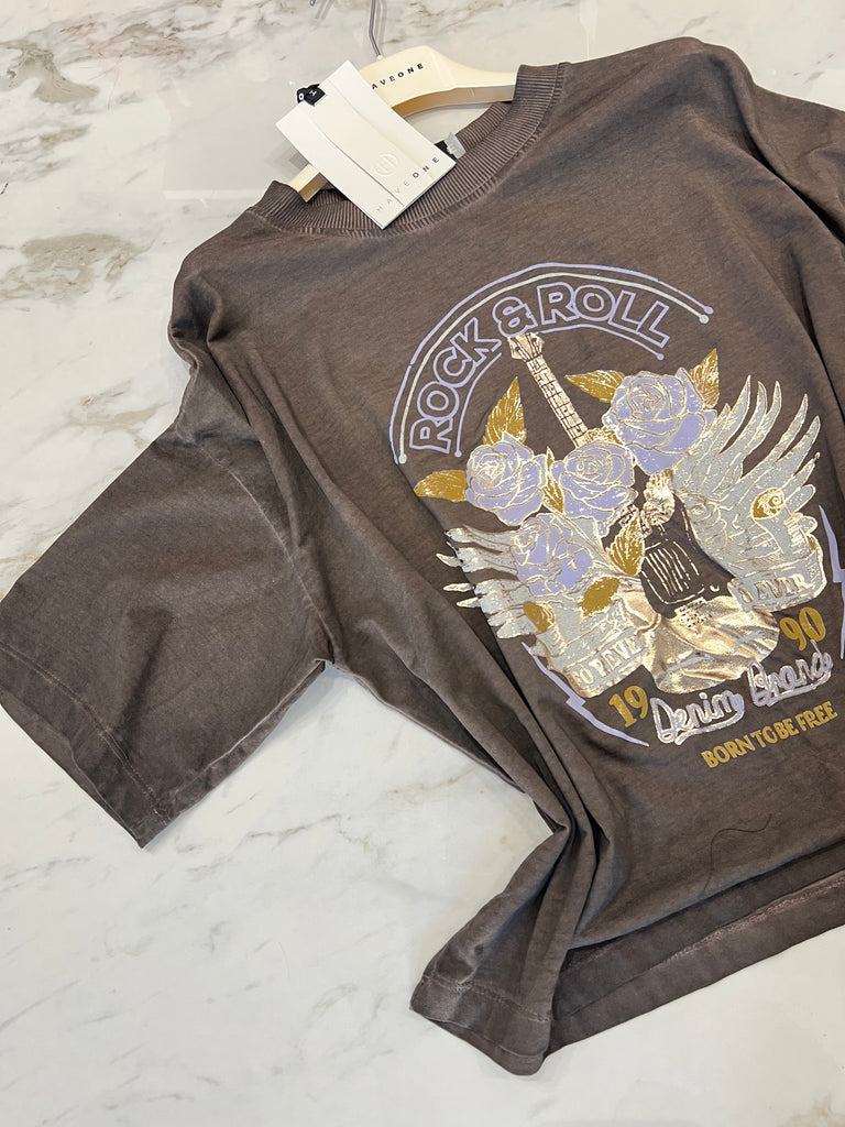 HaveOne•T-shirt Rock & Roll moro