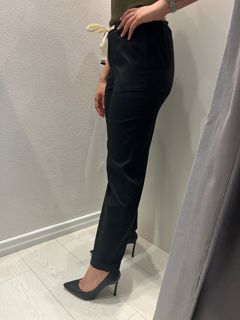 MSS💥ViCOLO•Pantalone tela leggerissima•Nero