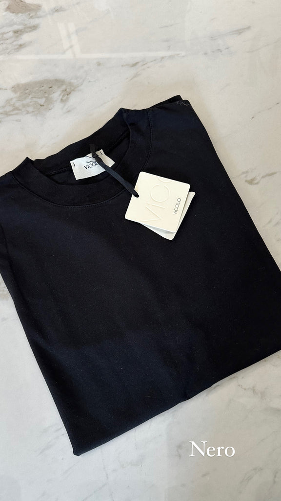 EVER ViCOLO•T-shirt over in cotone•Più colori