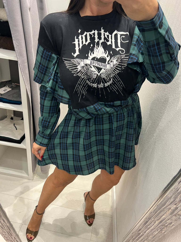 Souvenir•Abitino Detroit inserti camicia con elastico