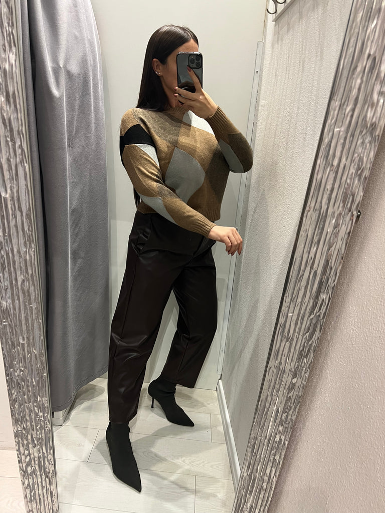 Susy Mix•Maglioncino scatoletta rombi•Più colori