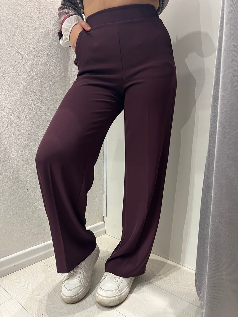 IMPERIAL•Pantalone best prugna elastico